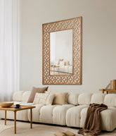 Circle Border Mirror