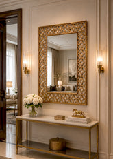 Circle Border Mirror
