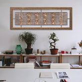 Elegant floral wall decoration – Flowers H Tableaux design from Daleenz Store, perfect for home or office interiors.