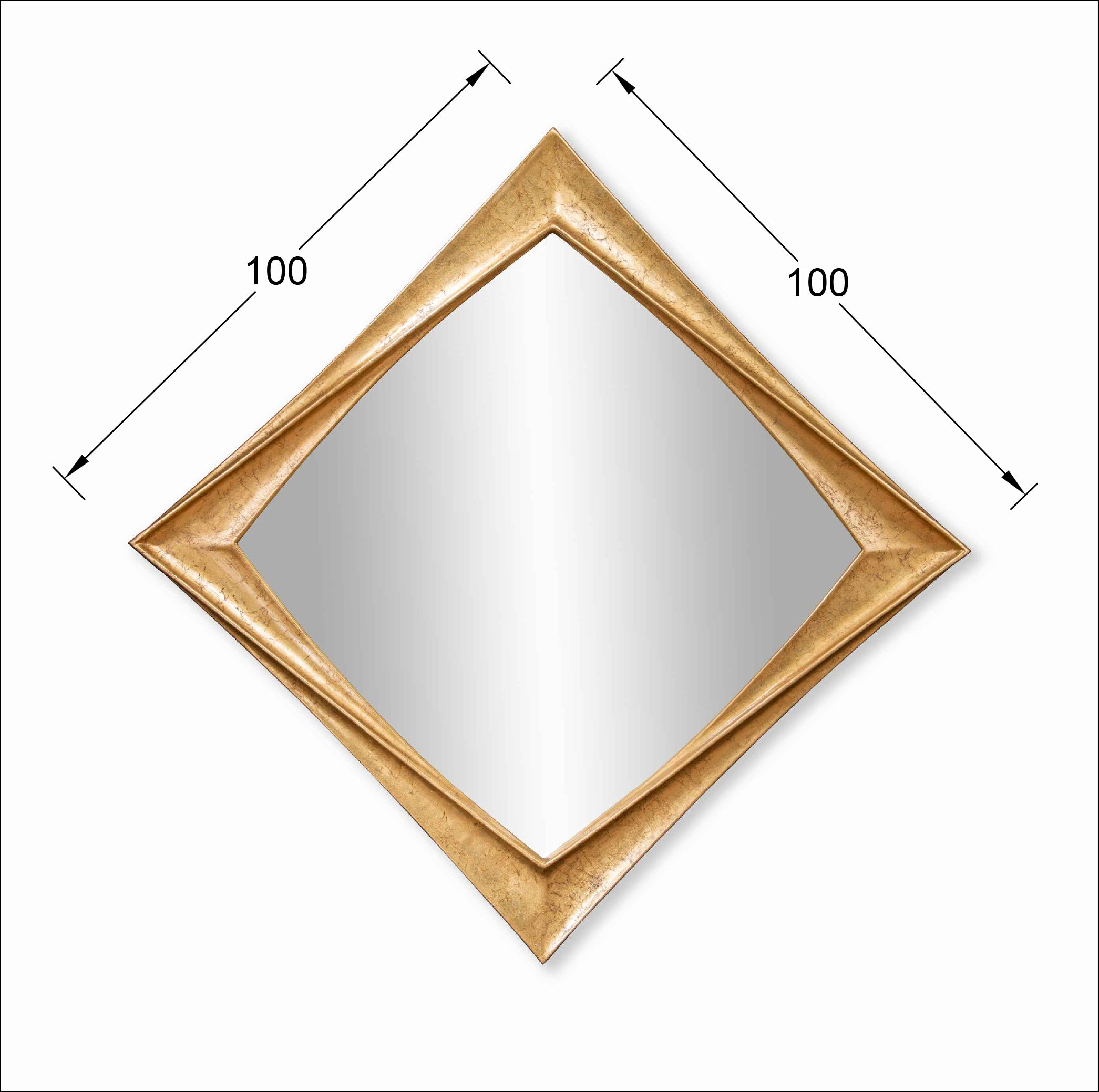 Square Twist Mirrors
