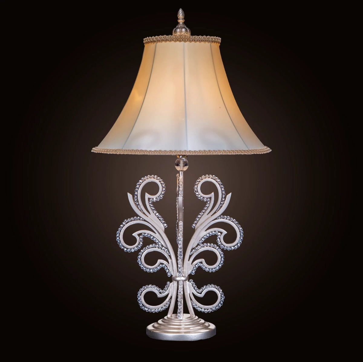 Modern 20D Table Lamp with sleek design and ambient lighting on display – Daleenz Store

