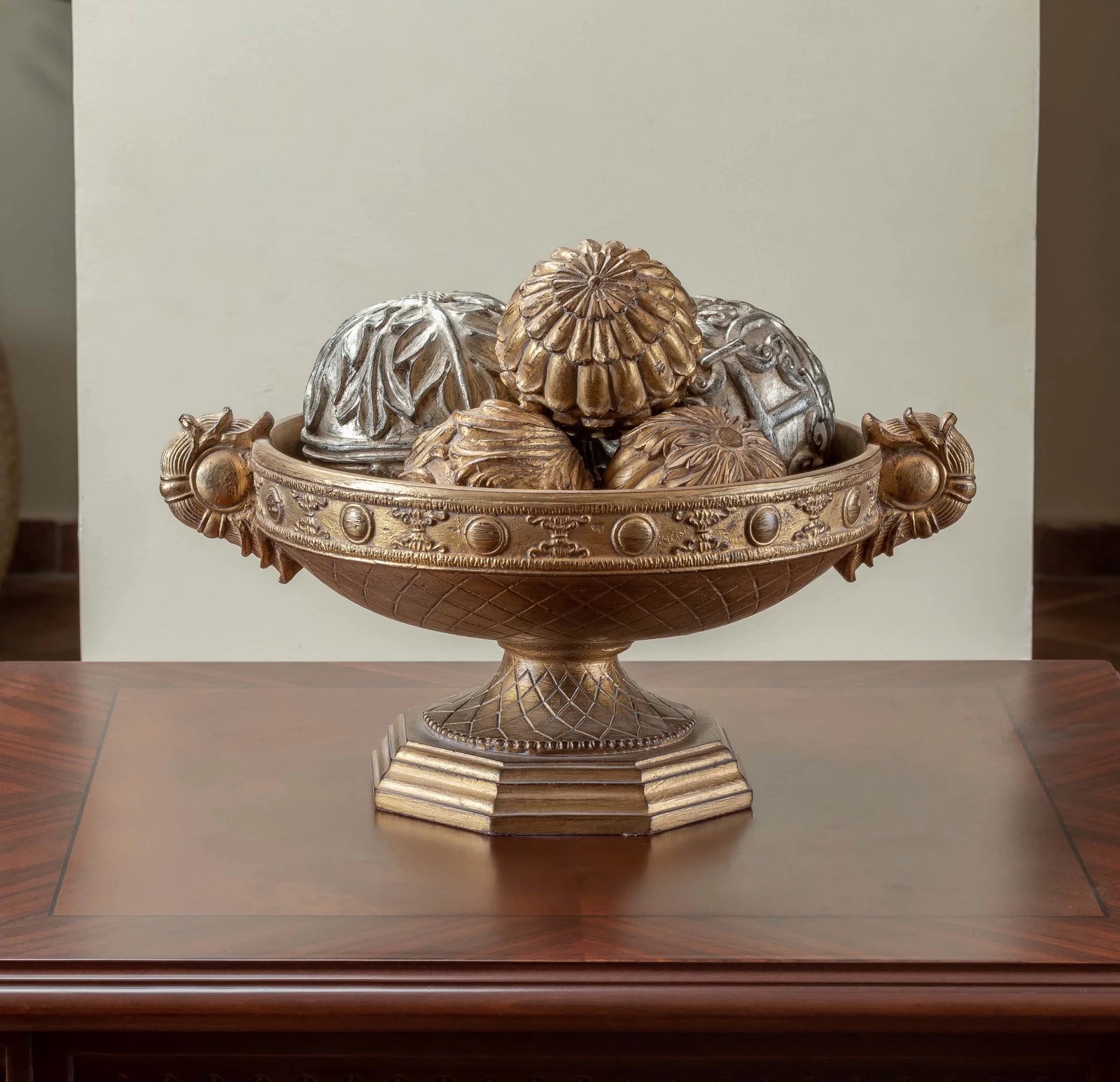 Classic Ashoury Dish S displayed on a tabletop, featuring a sleek, timeless design ideal for elegant home décor arrangements.

