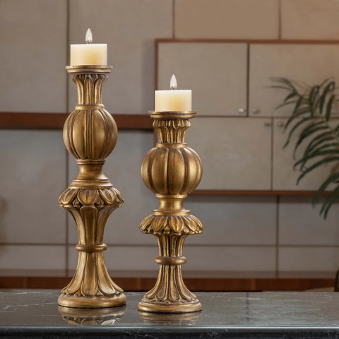 Classic Fosuss Candle Holders with a sleek, elegant design, adding warmth and sophistication to home lighting decor.

