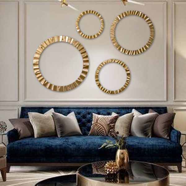 "Modern HARIRY Frames Set of 4 from Daleenz Store featuring clean-lined, coordinated wall frames displayed in a contemporary home setting."

