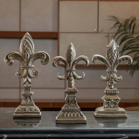 Classic Lis Flower table accessory with delicate floral design, displayed as an elegant decorative accent on a styled tabletop.

