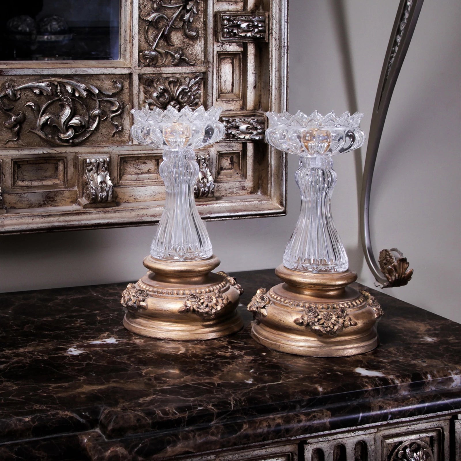 Classic Moon Flower table accessory featuring a delicate floral design, styled on a tabletop as an elegant home décor accent.

