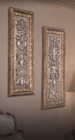 Classic Plants Tableaux Wall Decoration showcasing vibrant greenery, perfect for home decor at Daleenz Store.

