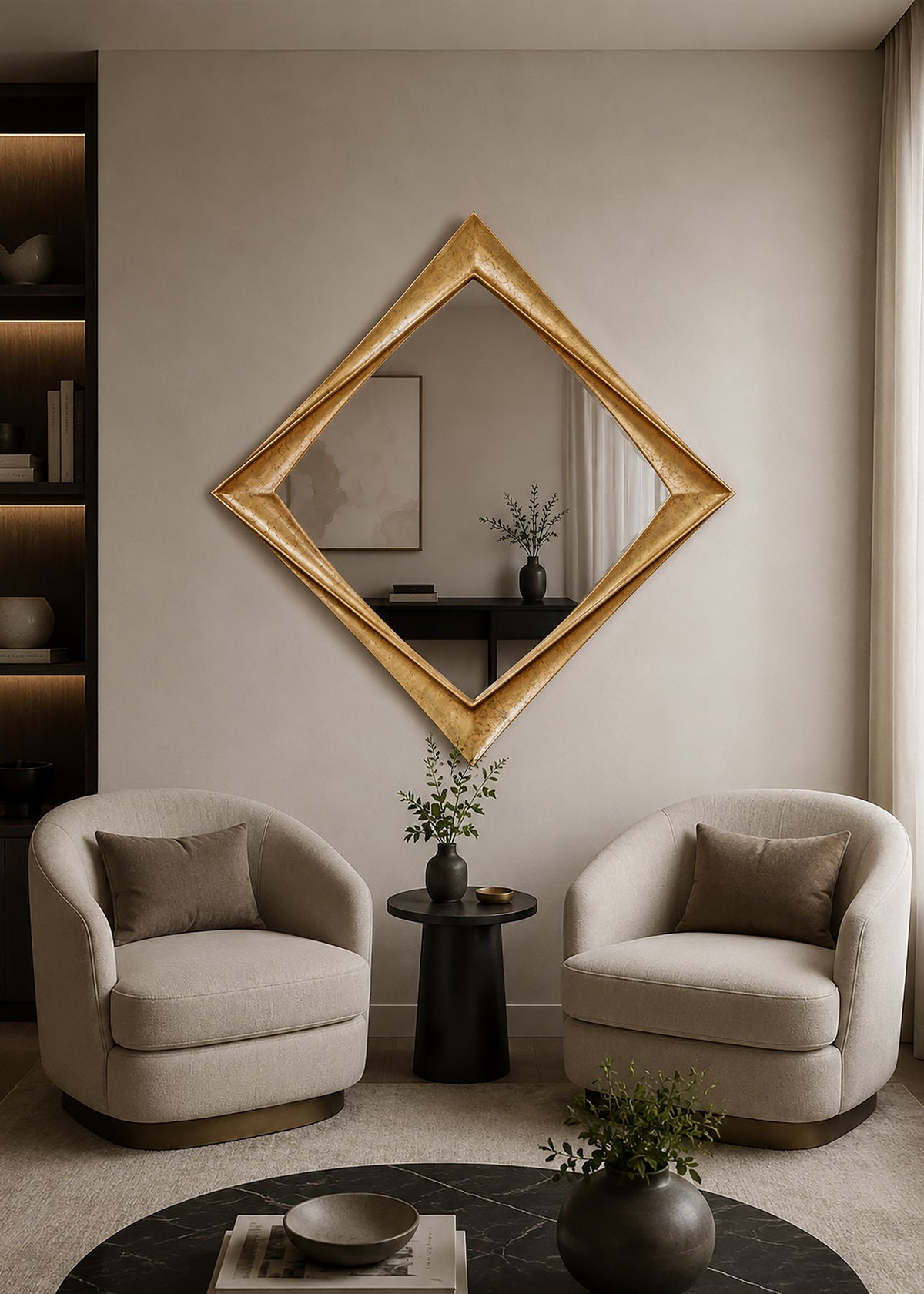 Square Twist Mirrors